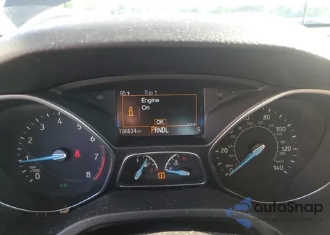 2016 Ford Focus Se from USA, damaged, VIN 1FADP3F21GL252233